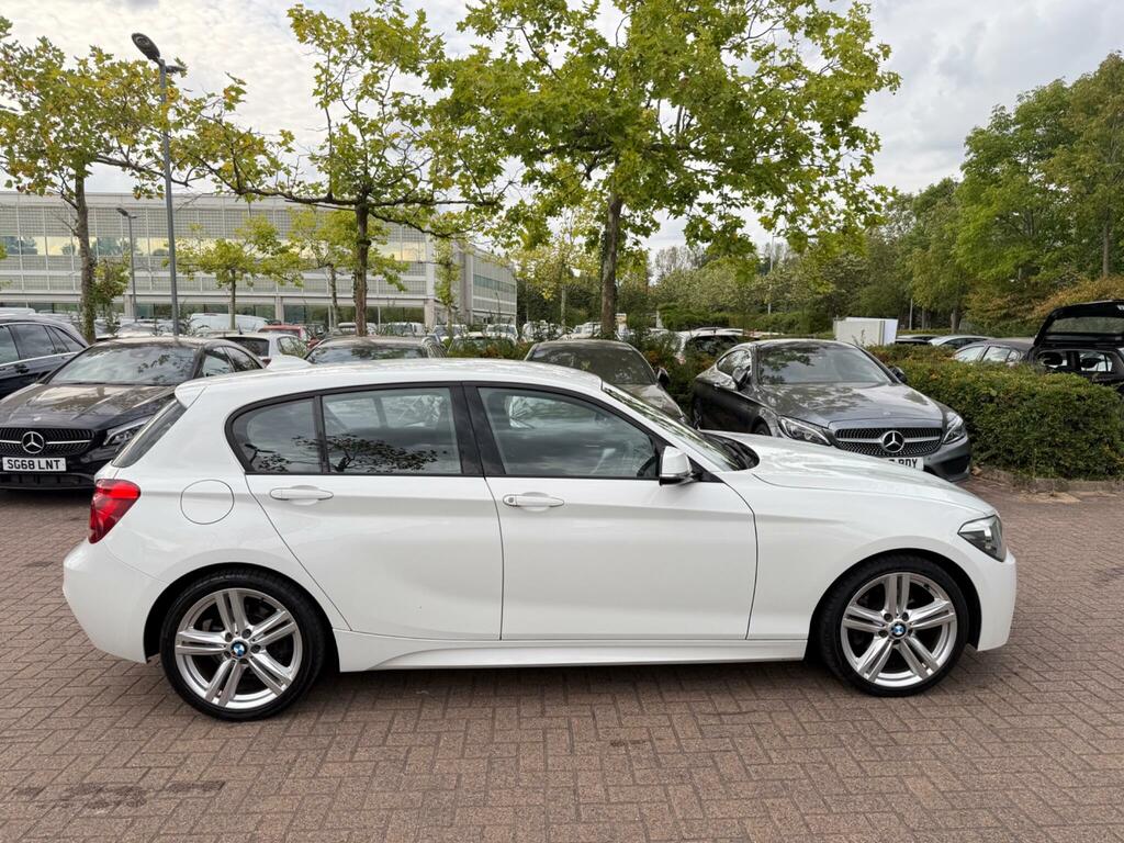 BMW 1 Series M Sport White #3