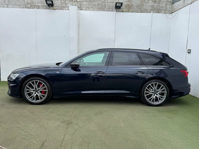 Audi A6 Avant Tfsie 55 Competition Estate KT23CUY Blue #4