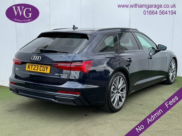 Audi A6 Avant Tfsie 55 Competition Estate KT23CUY Blue #2