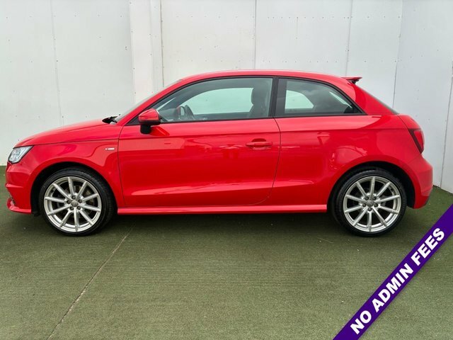 Audi A1 Tdi S Line Hatchback Red #3