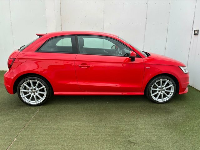 Audi A1 Tdi S Line Hatchback Red #4