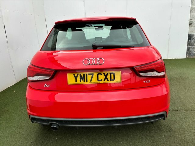 Audi A1 Tdi S Line Hatchback Red #6