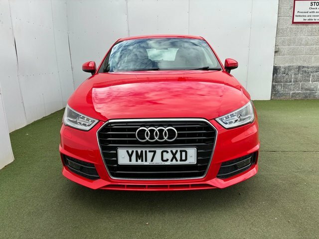Audi A1 Tdi S Line Hatchback Red #5