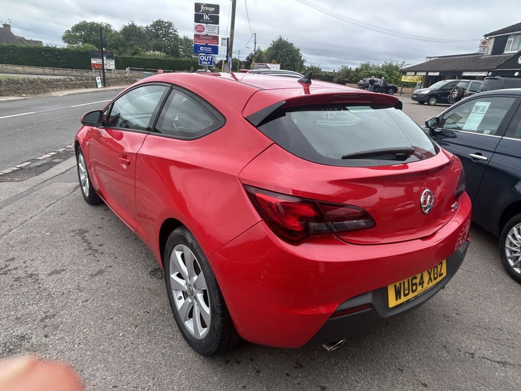 Vauxhall Astra GTC Coupe 1.4 T Sport 2014 Red #5