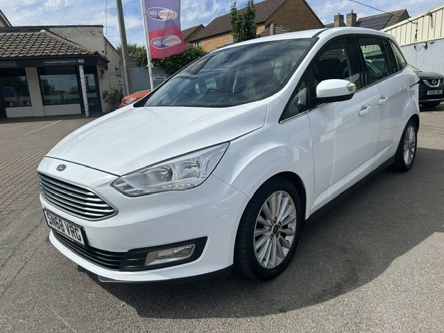 Ford Grand C-Max 1.0 T Ecoboost Gpf Titanium White #3