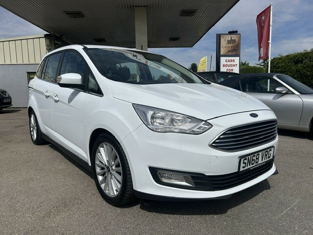 Ford Grand C-Max 1.0 T Ecoboost Gpf Titanium White