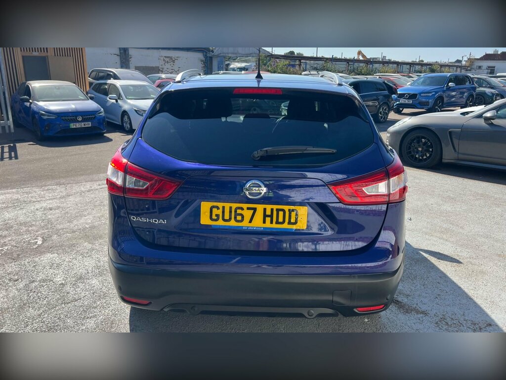 Nissan Qashqai 1.2 Dig-t Tekna Euro 6 Ss GU67HDD Blue #2