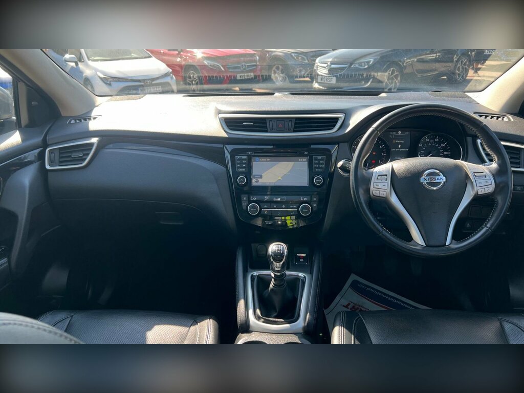 Nissan Qashqai 1.2 Dig-t Tekna Euro 6 Ss GU67HDD Blue #5