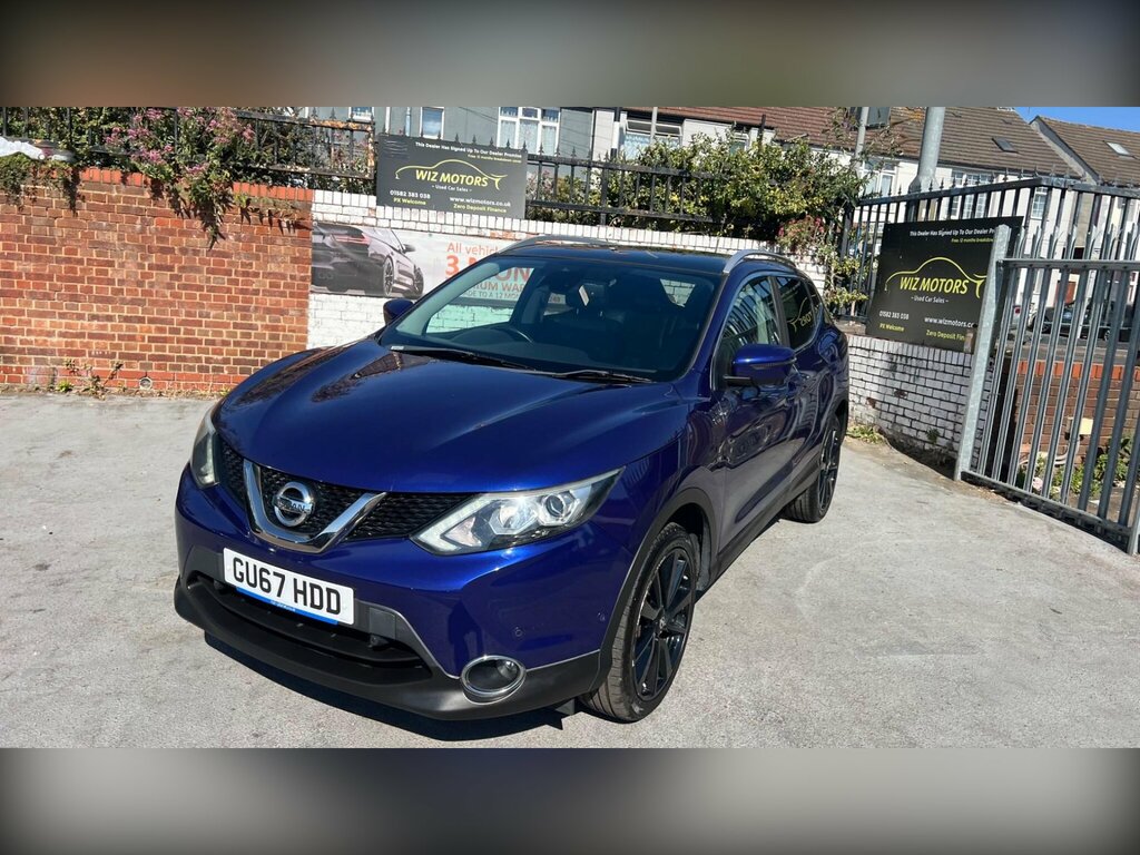 Nissan Qashqai 1.2 Dig-t Tekna Euro 6 Ss GU67HDD Blue