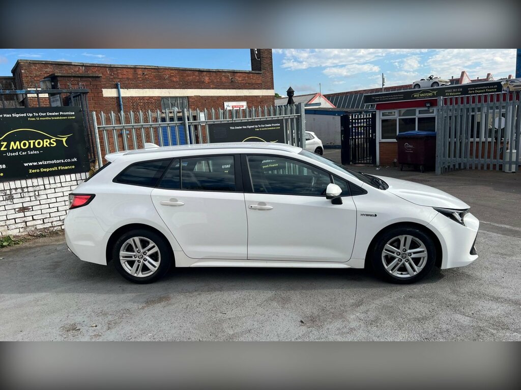 Toyota Corolla 1.8 Vvt-h Icon Touring Sports Cvt Euro 6 Ss MK70HZD White #5