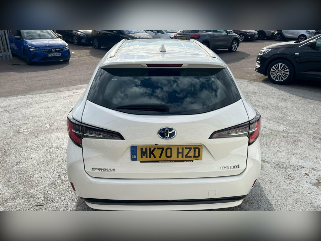 Toyota Corolla 1.8 Vvt-h Icon Touring Sports Cvt Euro 6 Ss MK70HZD White #3