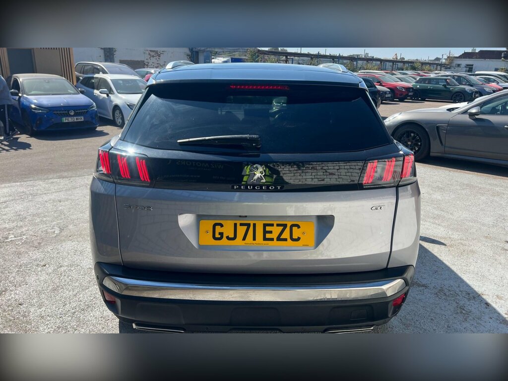 Peugeot 3008 1.2 Puretech Gt Eat Euro 6 Ss GJ71EZC Grey #3