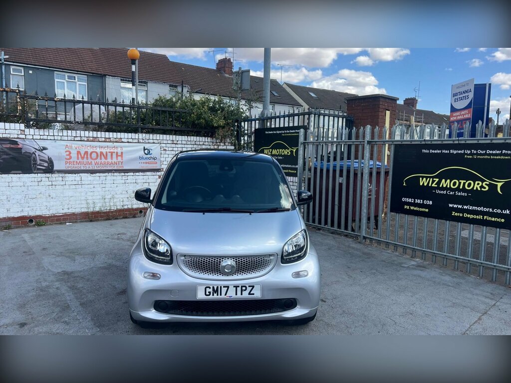 Smart Fortwo 1.0 Prime Premium Twinamic Euro 6 Ss GM17TPZ Silver #2