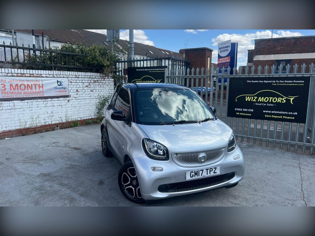 Smart Fortwo 1.0 Prime Premium Twinamic Euro 6 Ss Silver