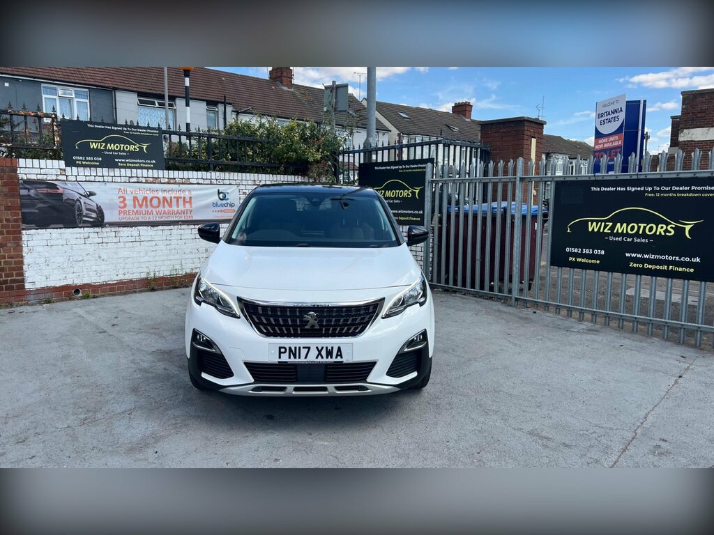 Peugeot 3008 1.2 Puretech Allure Euro 6 Ss PN17XWA White #2