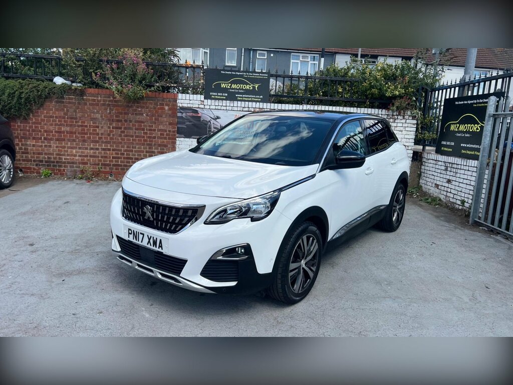Peugeot 3008 1.2 Puretech Allure Euro 6 Ss PN17XWA White #3