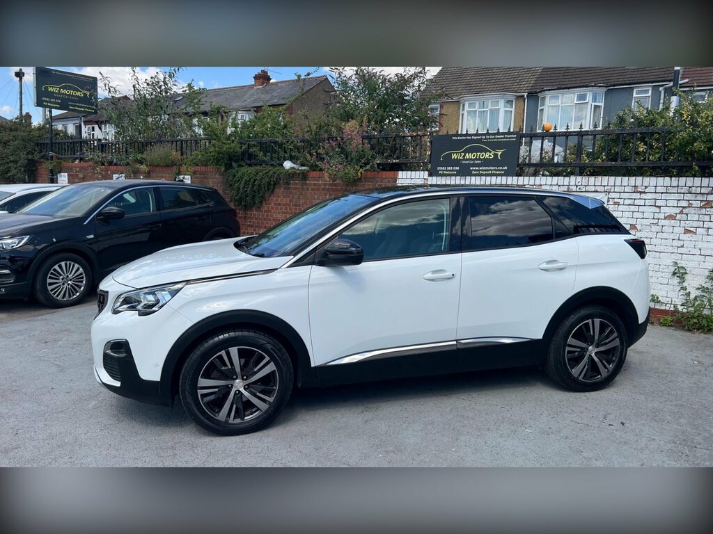 Peugeot 3008 1.2 Puretech Allure Euro 6 Ss PN17XWA White #4