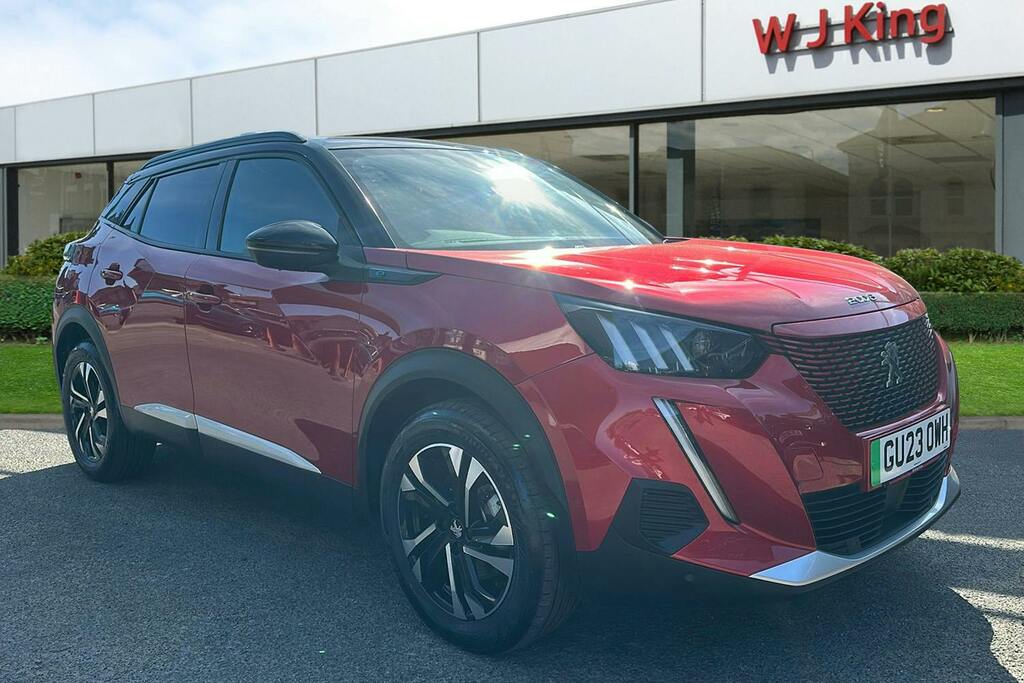 Peugeot e-2008 50Kwh Gt Suv Red