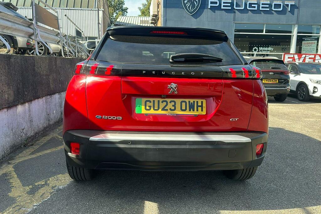 Peugeot e-2008 50Kwh Gt Suv GU23OWH Red #6