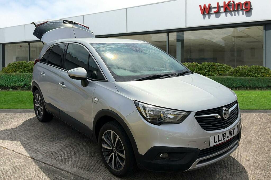 Vauxhall Crossland X 1.6 Turbo D Elite Nav Suv Silver