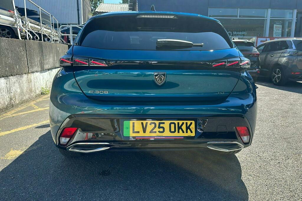 Peugeot 308 54Kwh Gt Hatchback LV25OKK Blue #6