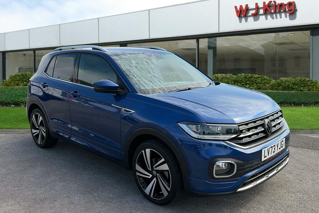 Volkswagen T-Cross 1.0 Tsi R Line Suv Dsg LV73YJG Blue