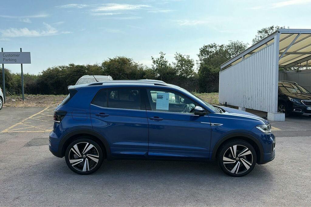 Volkswagen T-Cross 1.0 Tsi R Line Suv Dsg LV73YJG Blue #5