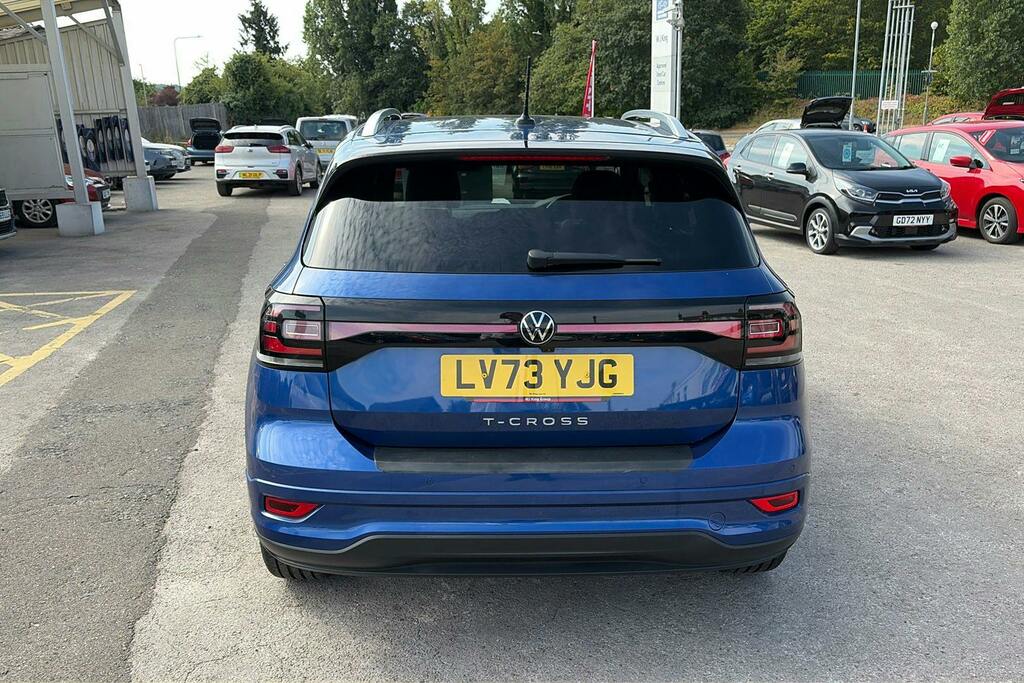 Volkswagen T-Cross 1.0 Tsi R Line Suv Dsg LV73YJG Blue #6