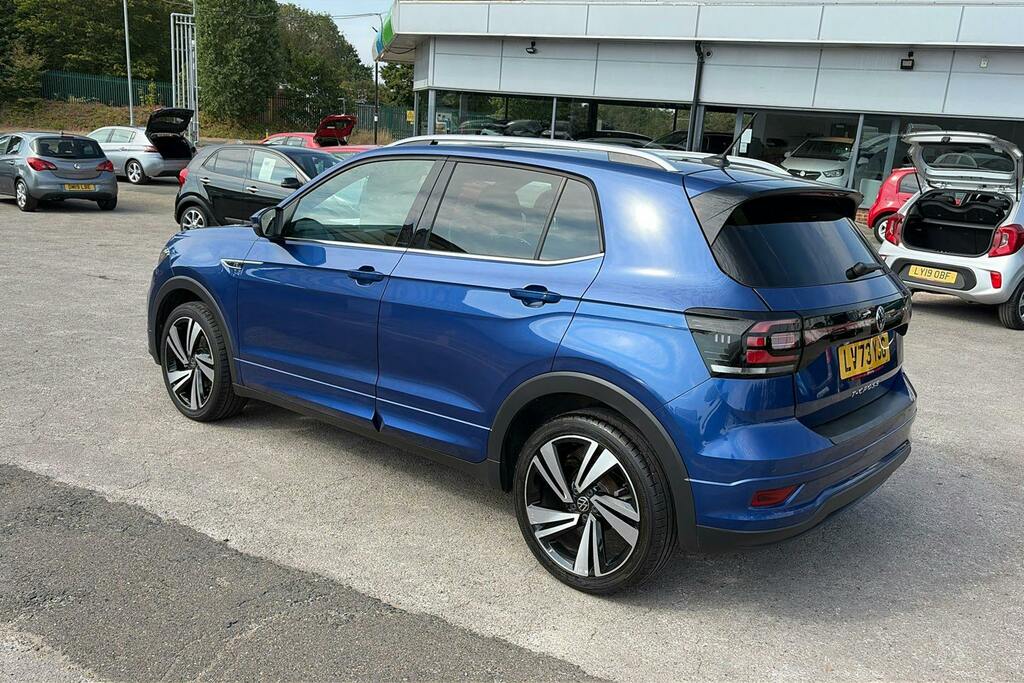 Volkswagen T-Cross 1.0 Tsi R Line Suv Dsg LV73YJG Blue #2
