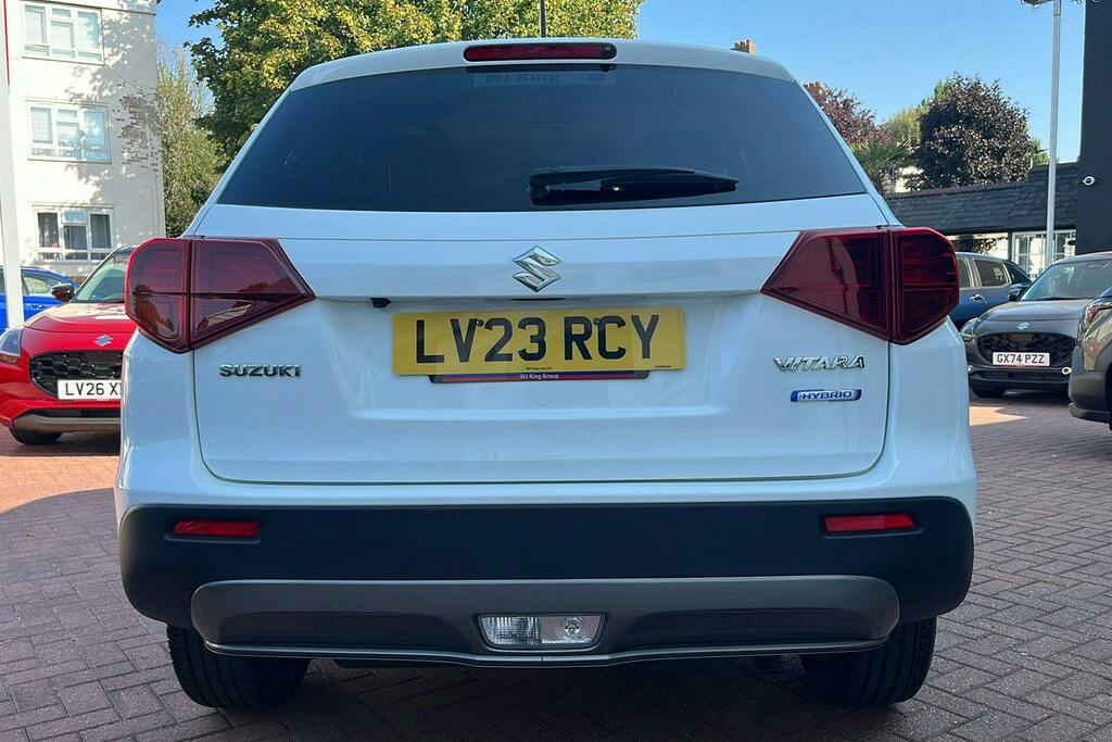 Suzuki Vitara 1.4 Boosterjet Mhev Sz T Suv Hybrid Man LV23RCY White #6