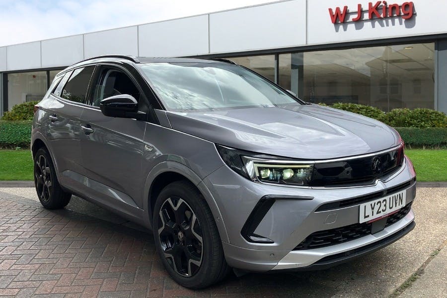 Vauxhall Grandland 1.2 Turbo Ultimate Suv LY23UVN Grey