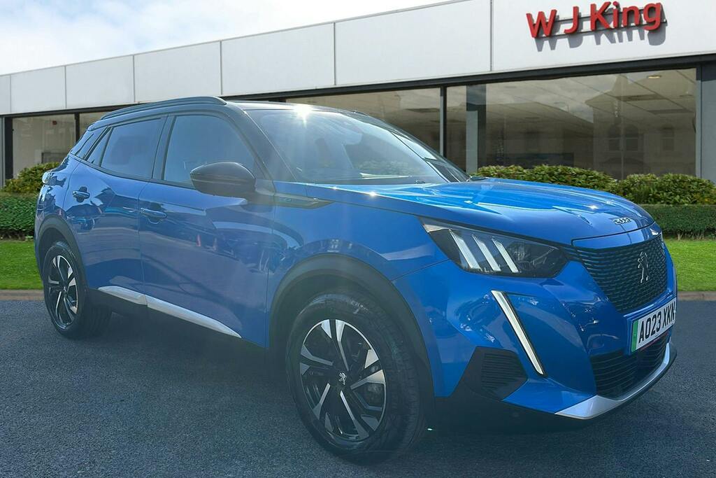 Peugeot e-2008 50Kwh Gt Suv Blue