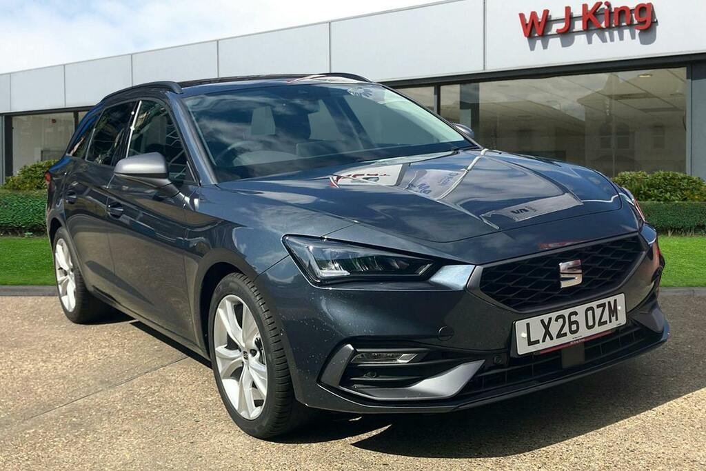 Seat Leon 1.5 Etsi Mhev Fr Estate Hybrid Dsg White