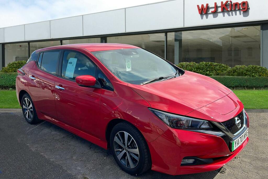 Nissan Leaf 40Kwh Acenta Hatchback Red