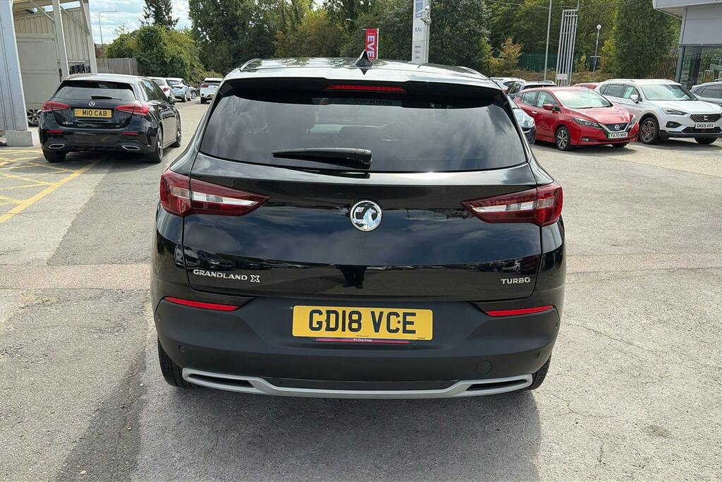 Vauxhall Grandland X 1.2 Turbo Sport Nav Suv Black #6