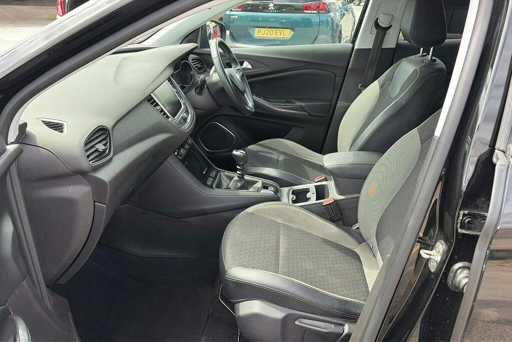 Vauxhall Grandland X 1.2 Turbo Sport Nav Suv Black #3