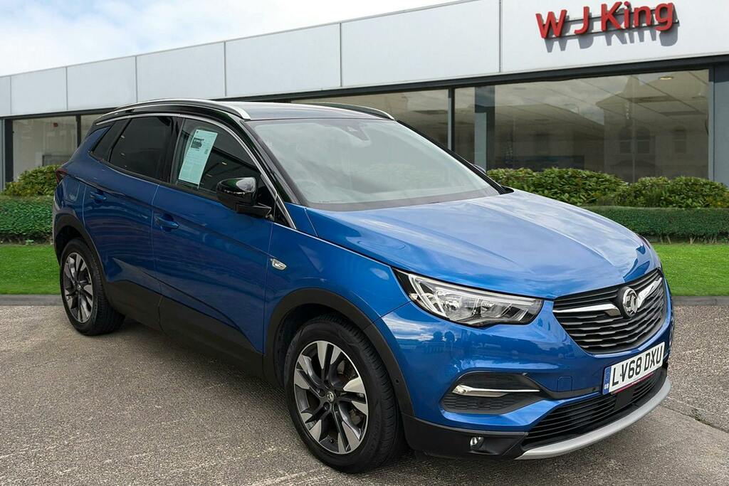 Vauxhall Grandland X 1.2 Turbo Gpf Sport Nav Suv Blue