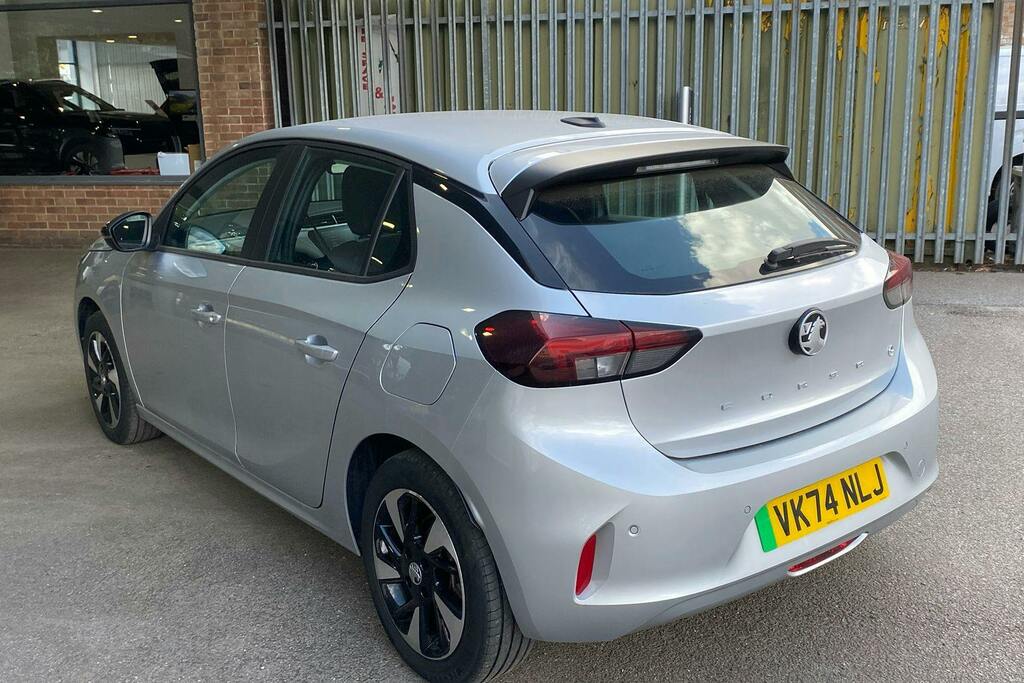 Vauxhall Corsa-e 50Kwh Design Hatchback VK74NLJ Silver #2