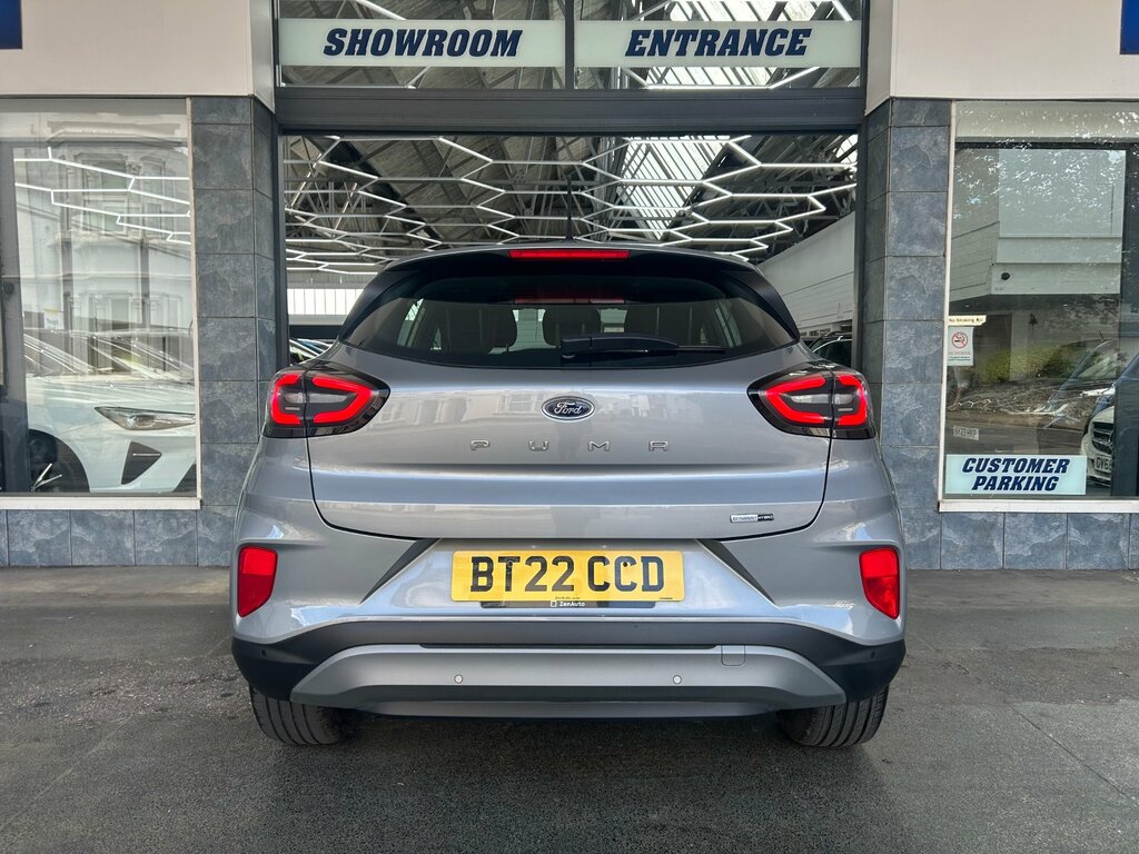 Ford Puma 1.0T Ecoboost Mhev Titanium Suv Hybrid Dct BT22CCD Silver #6
