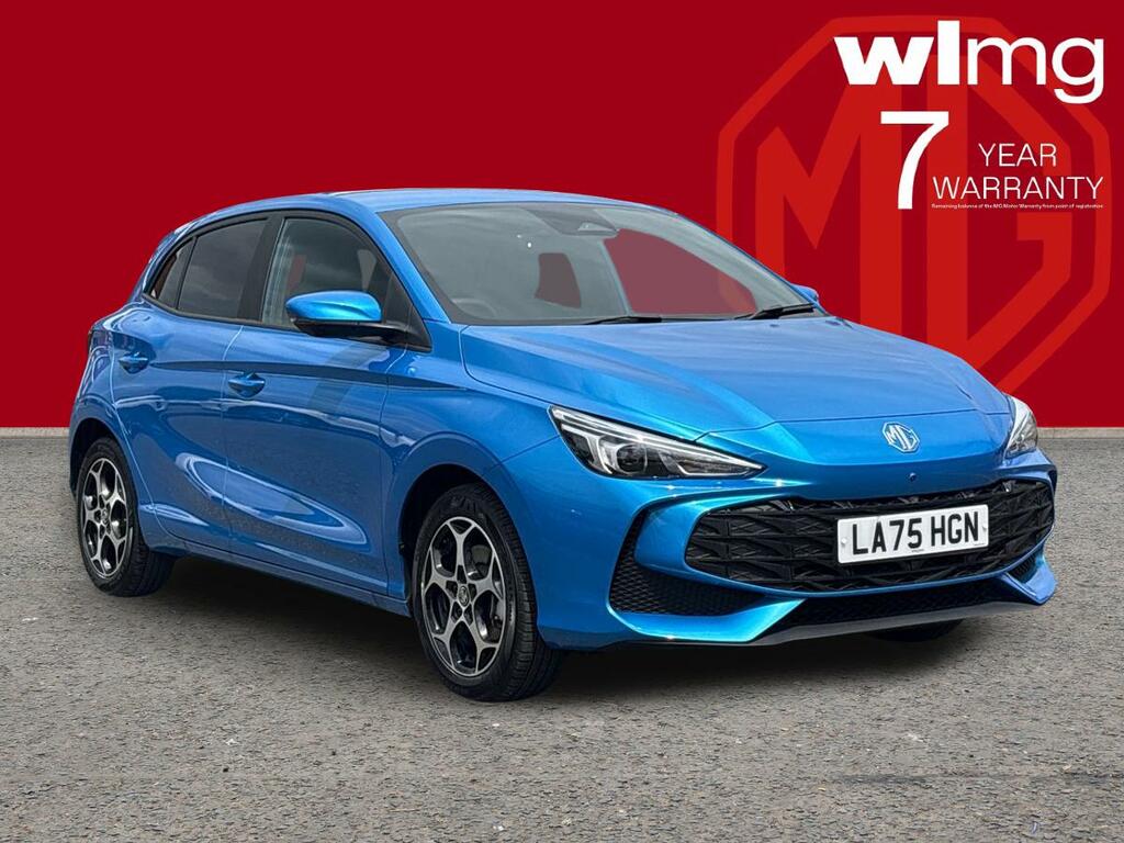 MG MG3 1.5 Hybrid Trophy Hatchback Hybrid Aut LA75HGN Blue
