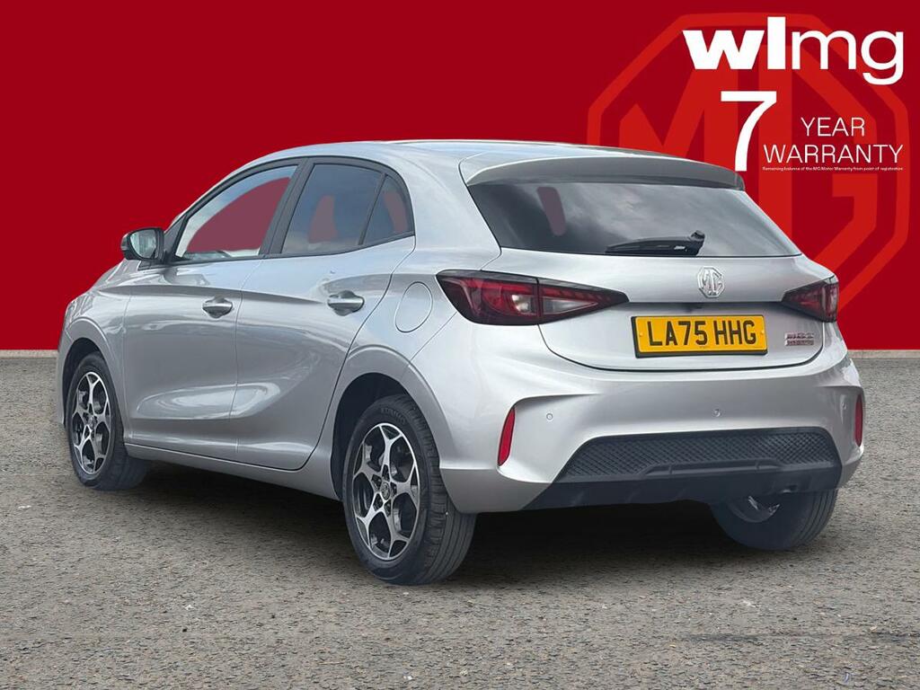 MG MG3 1.5 Hybrid Trophy Hatchback Hybrid Aut LA75HHG Silver #2