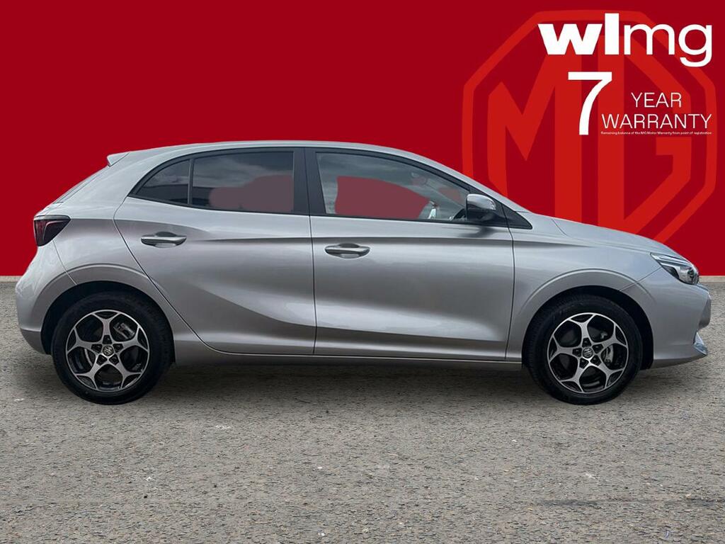 MG MG3 1.5 Hybrid Trophy Hatchback Hybrid Aut LA75HHG Silver #4