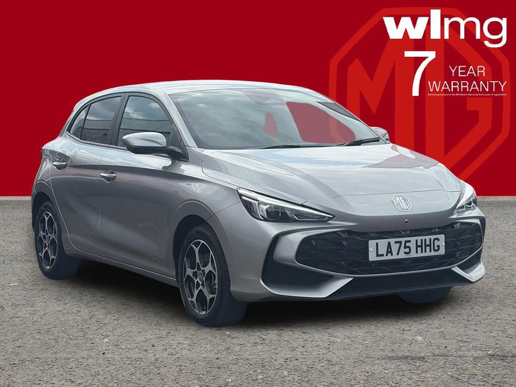 MG MG3 1.5 Hybrid Trophy Hatchback Hybrid Aut LA75HHG Silver