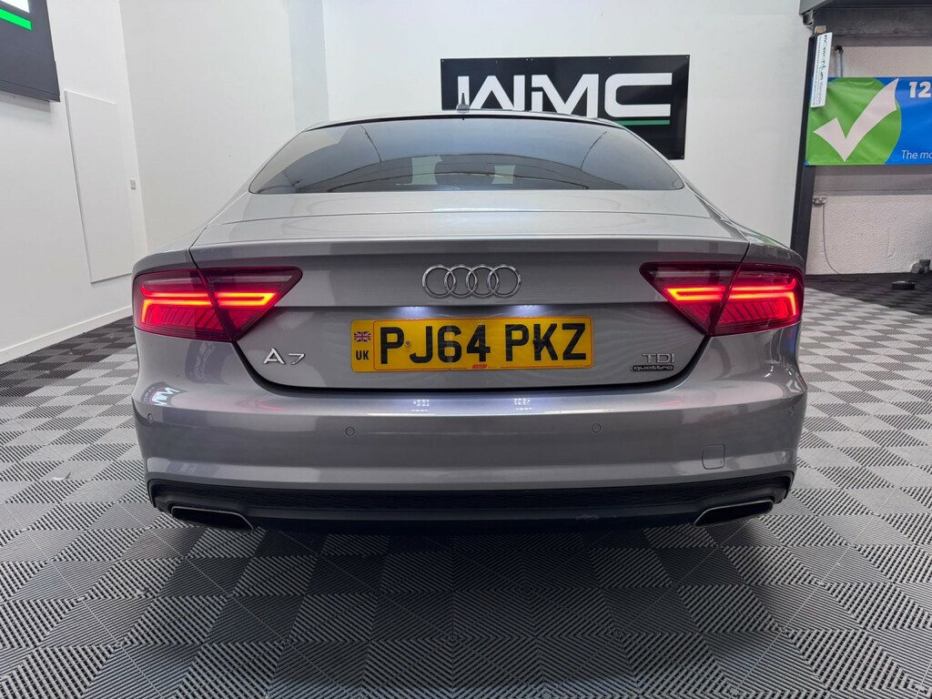 Audi A7 3.0 Tdi V6 Black White #7