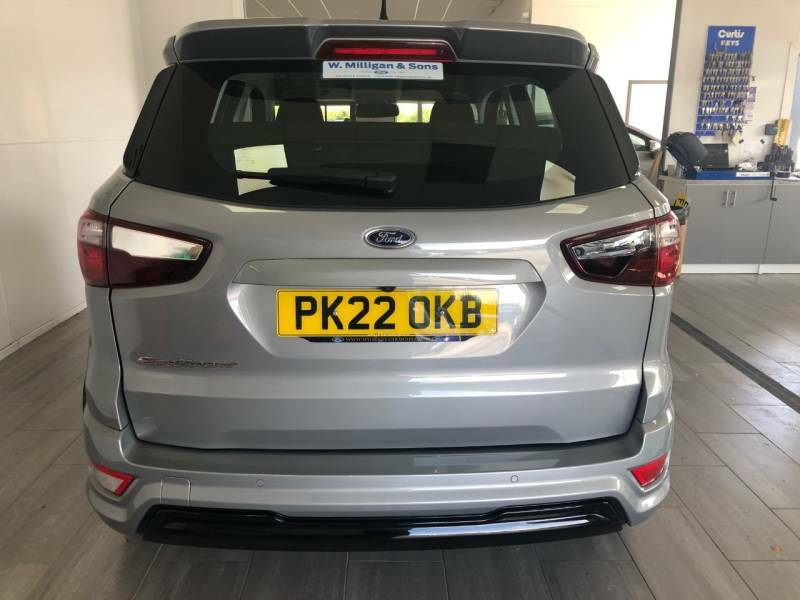 Ford Ecosport 1.0 Ecoboost 140 St-line Silver #4