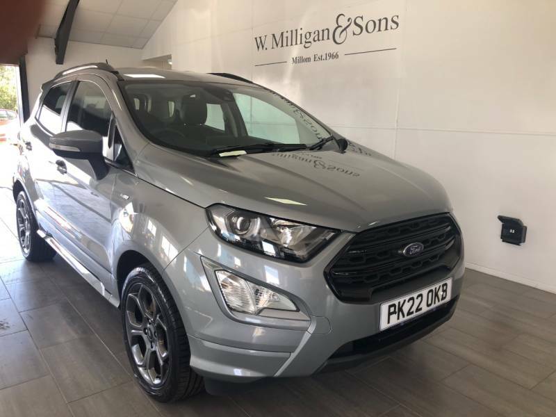 Ford Ecosport 1.0 Ecoboost 140 St-line Silver