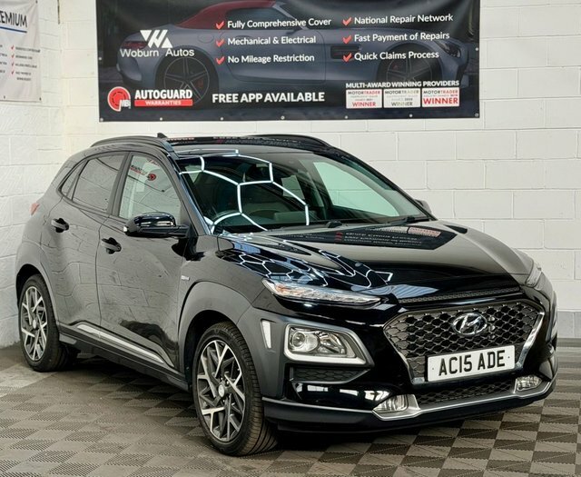 Hyundai Kona 1.6 H-gdi Premium Suv Hybrid Dct Euro 6 Black #4