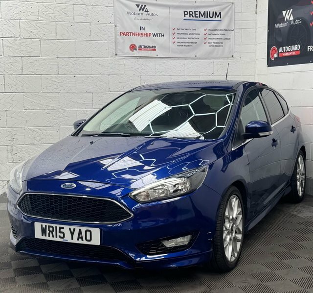 Ford Focus 1.5T Ecoboost Zetec S Hatchback Blue #5