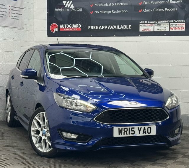 Ford Focus 1.5T Ecoboost Zetec S Hatchback Blue
