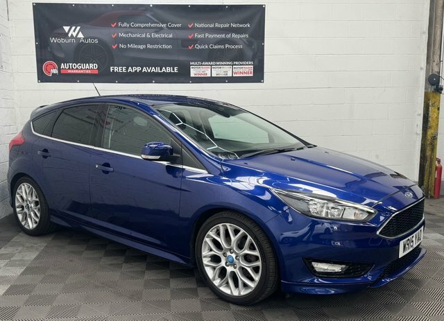 Ford Focus 1.5T Ecoboost Zetec S Hatchback Blue #4